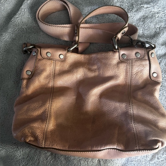 Fossil Blush Pink Leather Key and fob Set - Picture 4 of 12